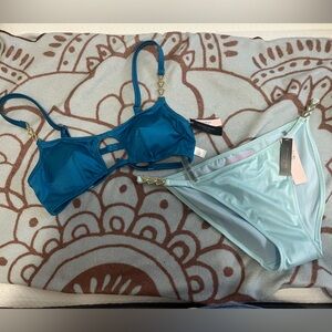 NWT Victoria’s secret bikini set small top medium bottom